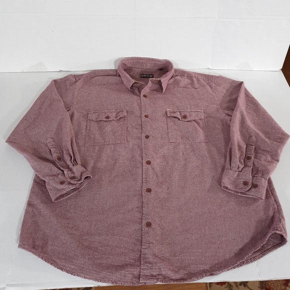 Orvis Other - Orvis Fairbanks Houndstooth Flannel Shirt